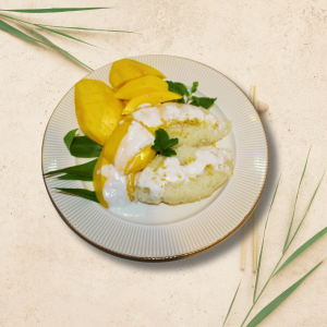 Seasonal Fruit Sticky Rice